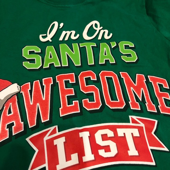 Holiday Time Other - KIDS XS 4/5 Santa Christmas shirt